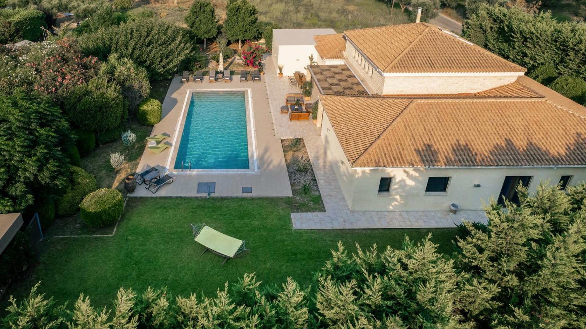 Villa La Curva Laganas Eksteriør billede